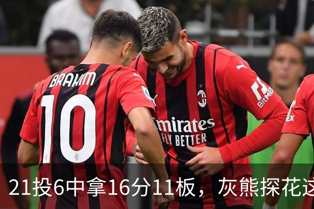 21投6中拿16分11板，灰熊探花这效率有点扎眼