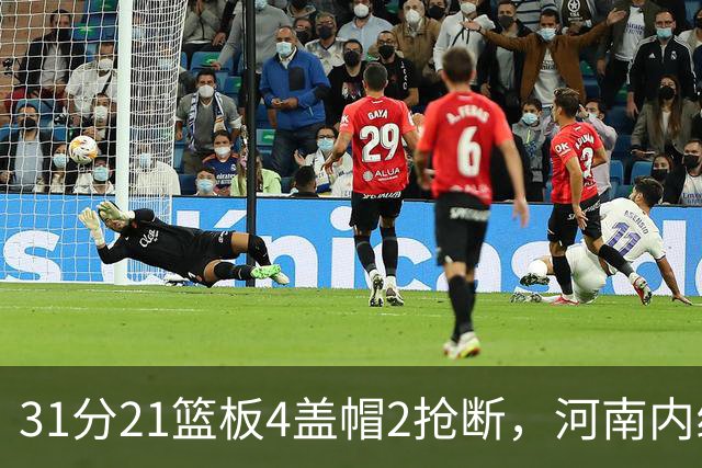 31分21篮板4盖帽2抢断，河南内线这一战打疯了
